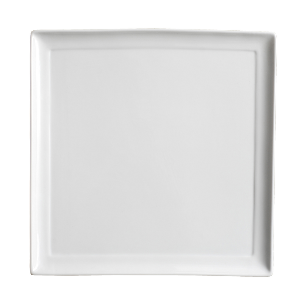 AW-0366 – 14.25’’ Square Platter White Chinaware
