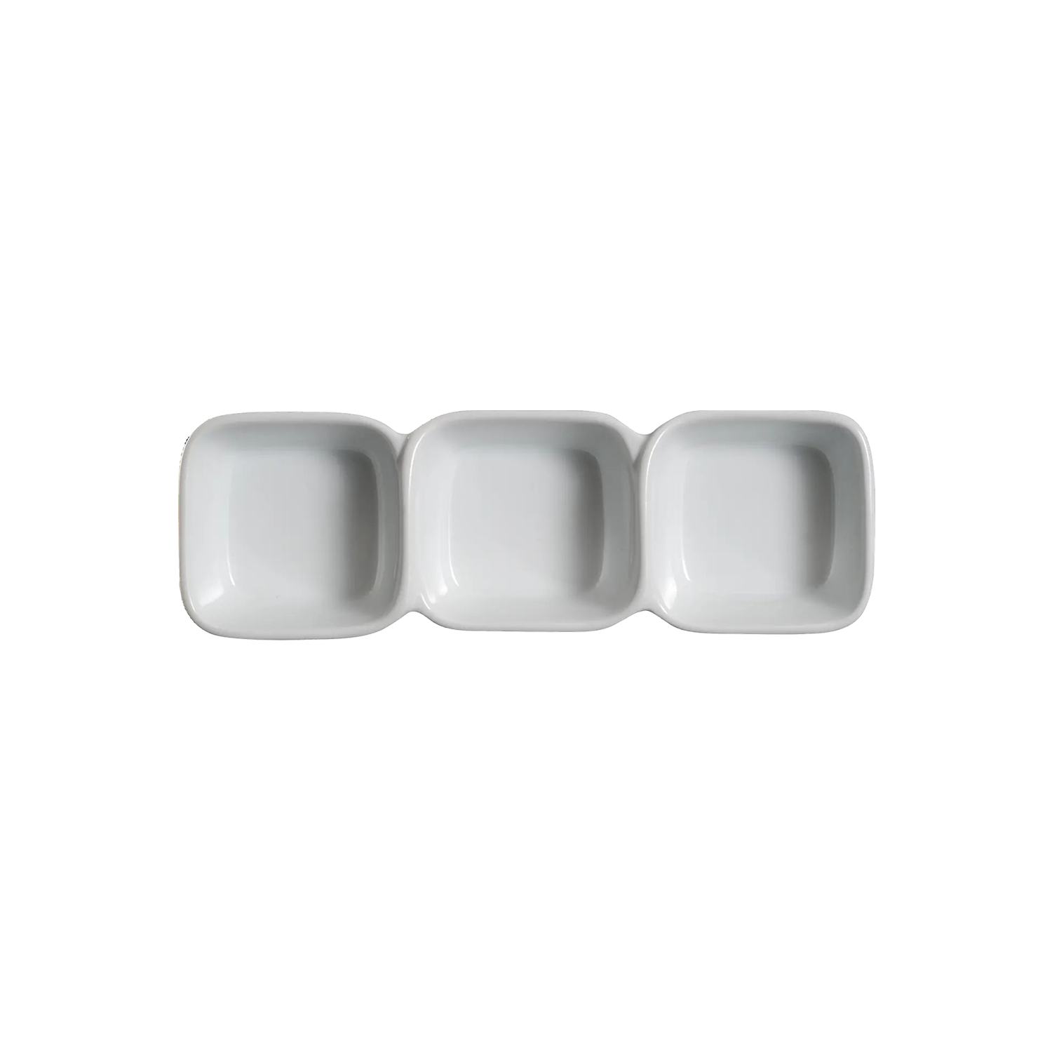 DS-FD82C86B5F - 9 x 3'' Appetizer 3 Section Dish