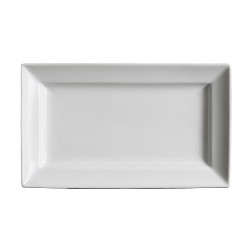 DS-04349D0A4F - 12 x 7.5’’ Rectangular Shallow Plate 12 Oz.