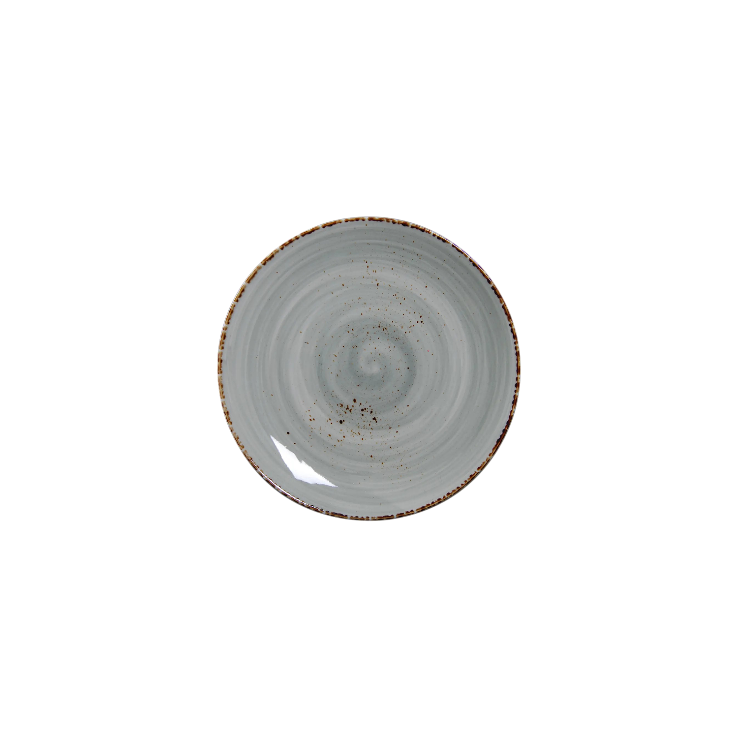 DS-24E0B4F92E – 6.25’’ Coupe Plate Splash Grigio