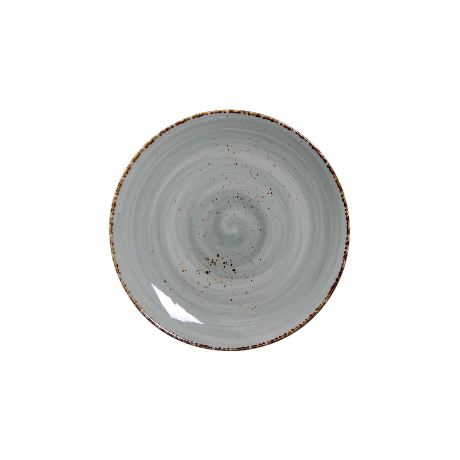DS-E3A00D8FD6 – 8’’ Coupe Plate Splash Grigio