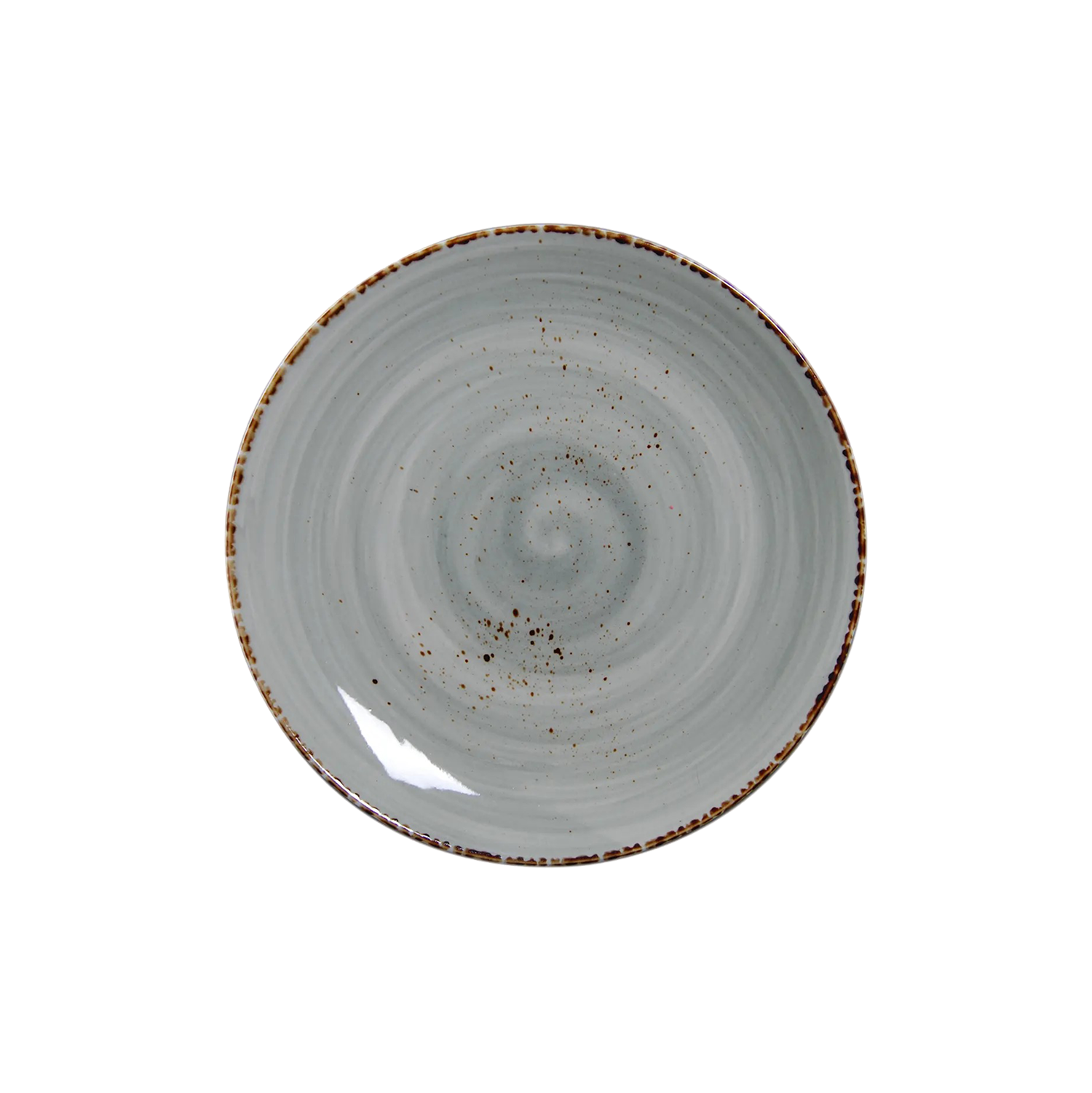 DS-025A4DF629 – 9’’ Coupe Plate Splash Grigio