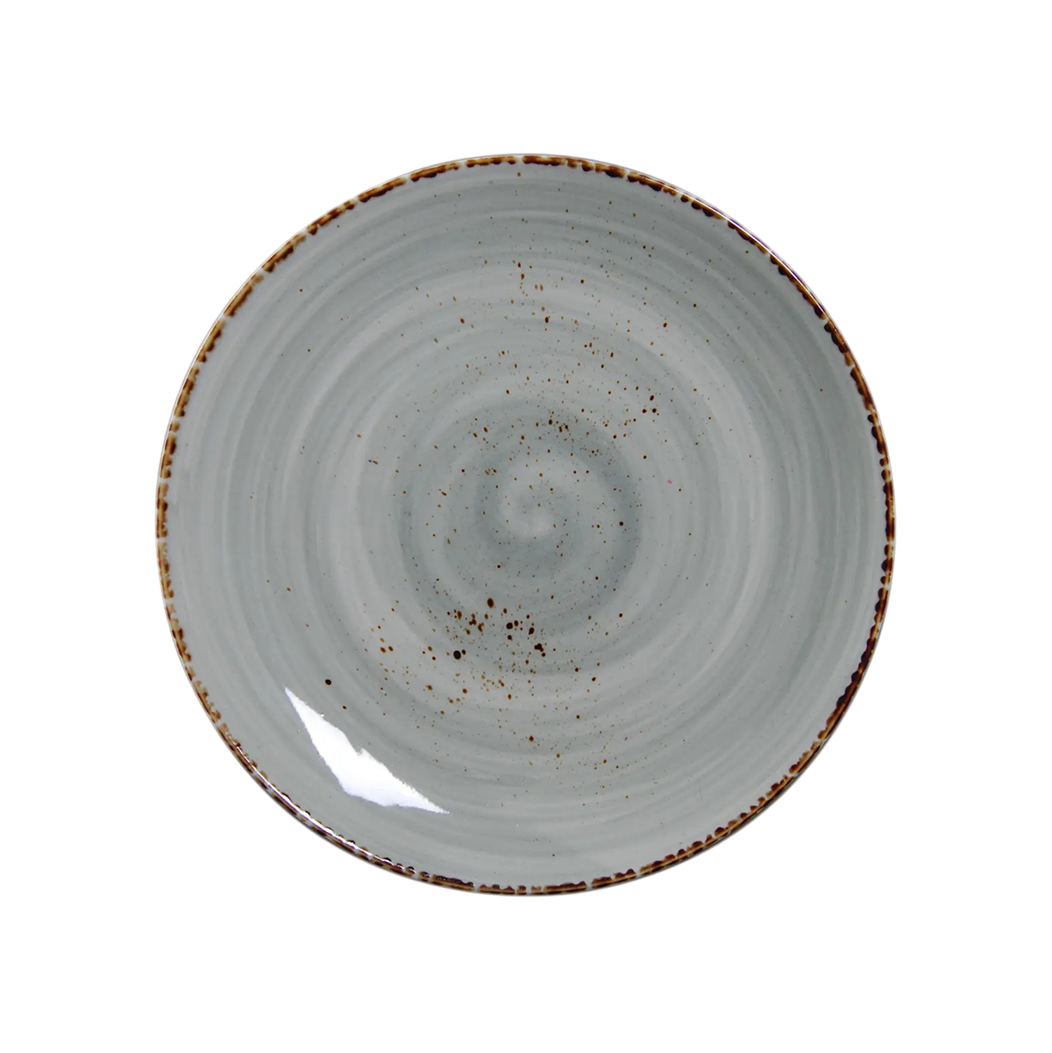 DS-9D8A4E64E4 – 10.75’’ Coupe Plate Splash Grigio
