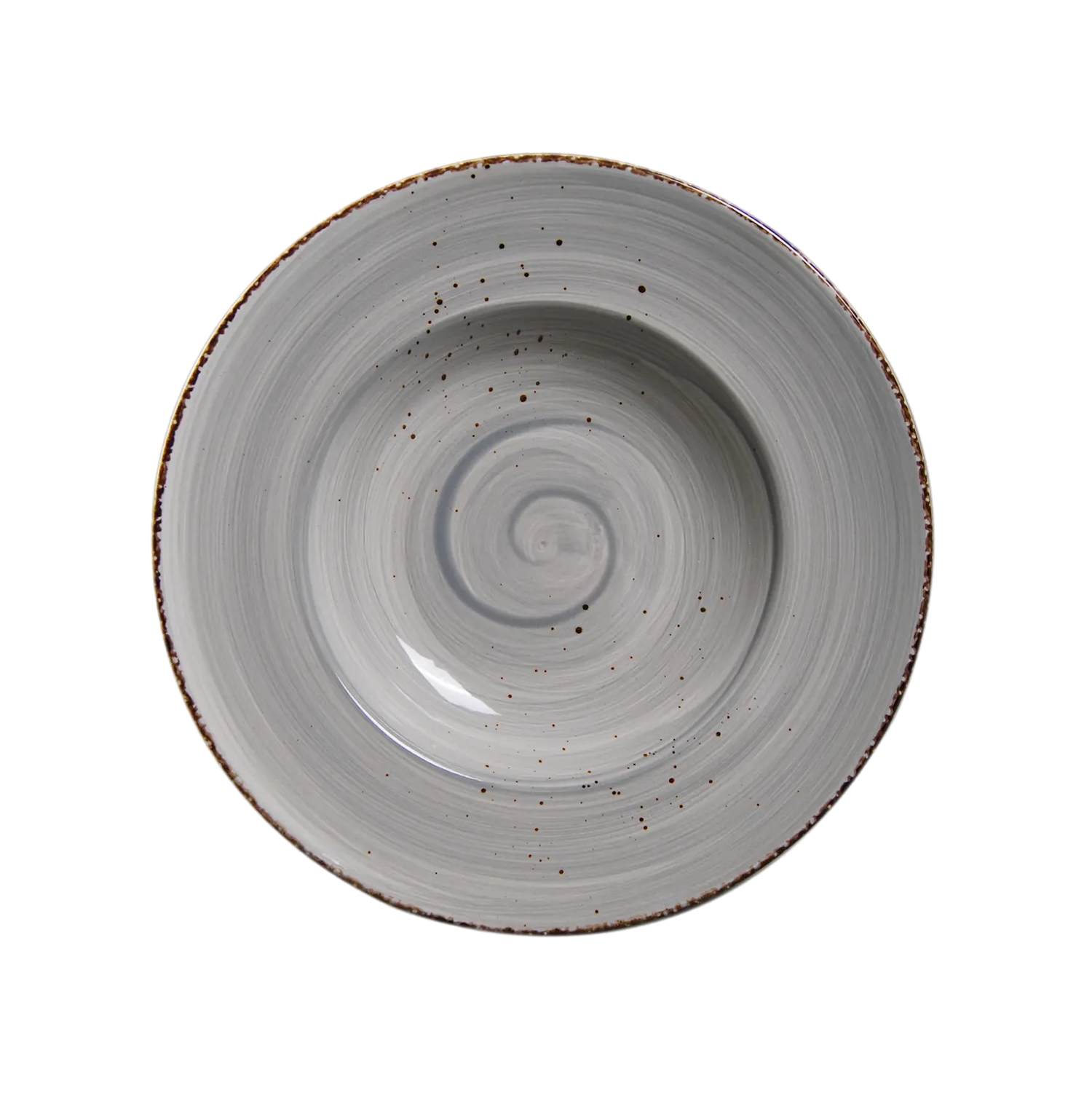 DS-63D48F29DF – 11’’ Wide Rim Pasta Bowl Splash Grigio 14 Oz.