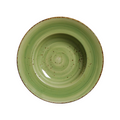 DS-613FB1DF7C – 11’’ Wide Rim Pasta Bowl Splash Verde 14 Oz.