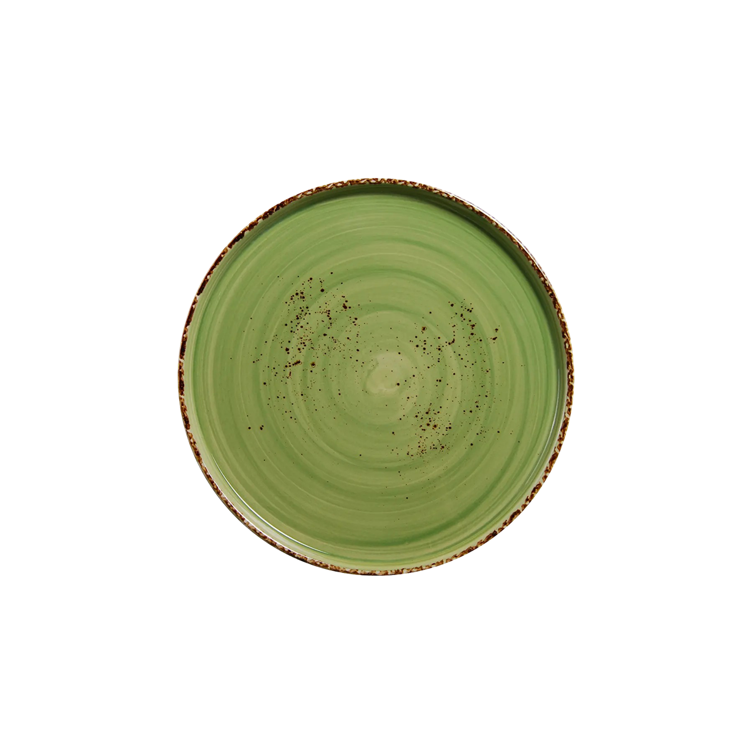DS-B379C3AC63 – 8’’ Round Stackable Plate Splash Verde
