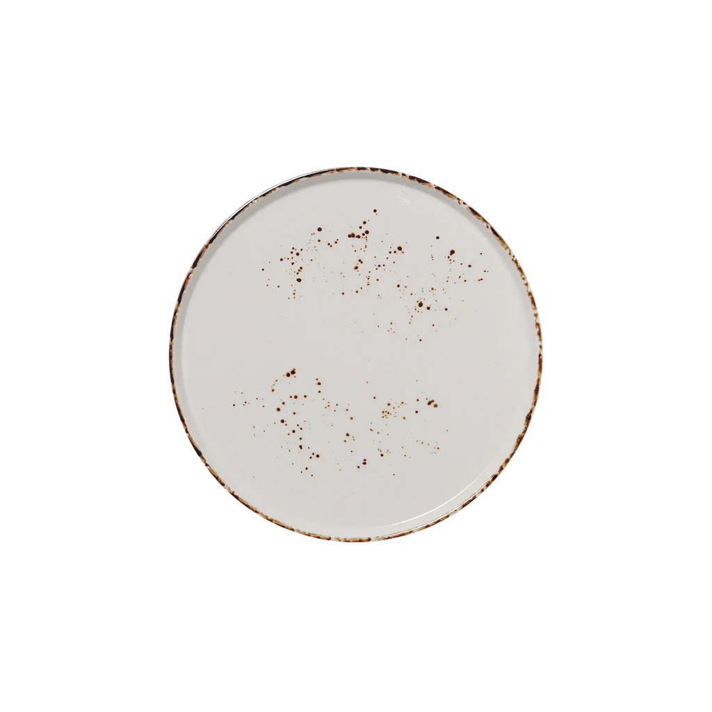 DS-34EA05593C – 8’’ Round Stackable Plate Splash Blanch