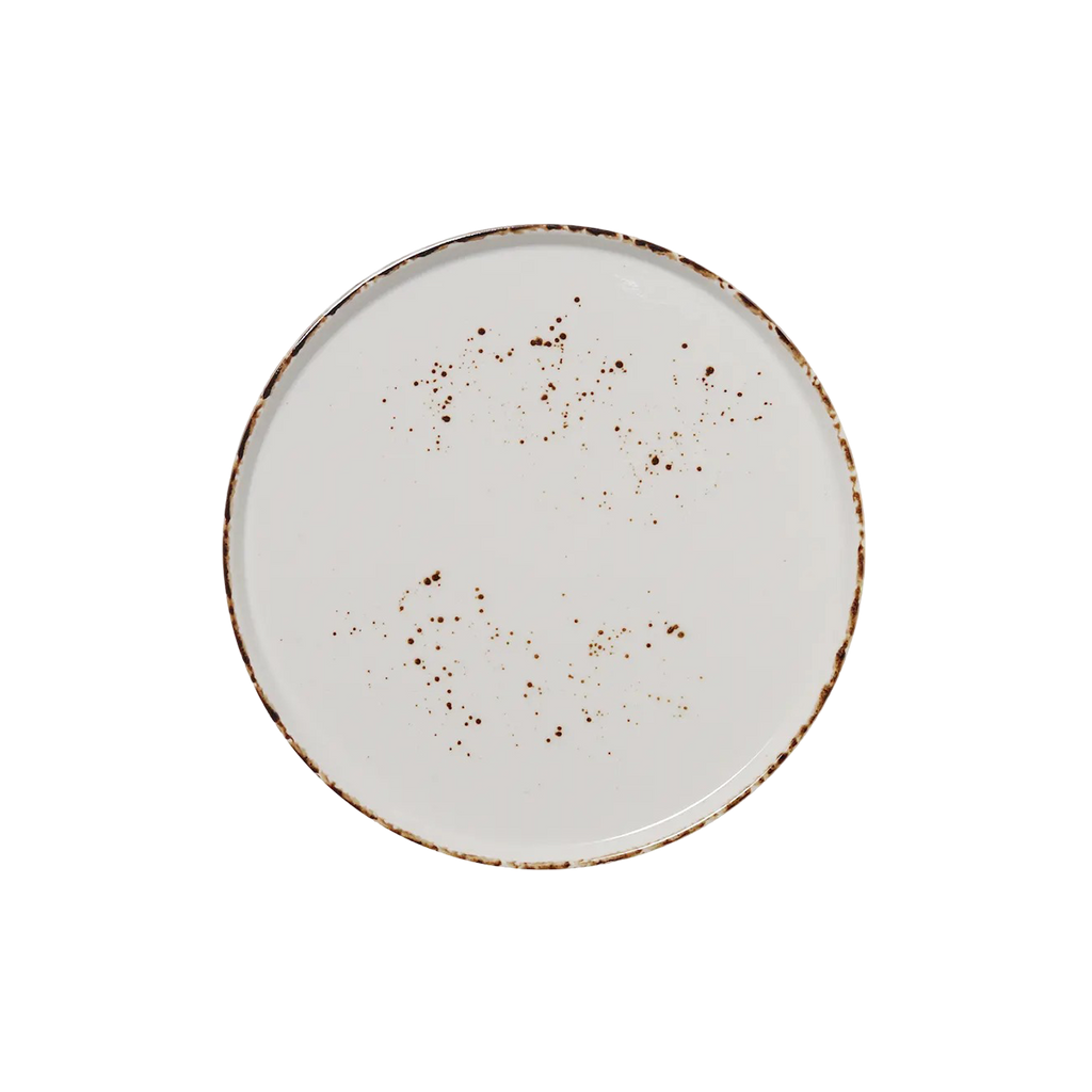 DS-05536003DF – 9’’ Round Stackable Plate Splash Blanch