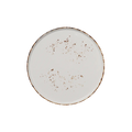 DS-05536003DF – 9’’ Round Stackable Plate Splash Blanch
