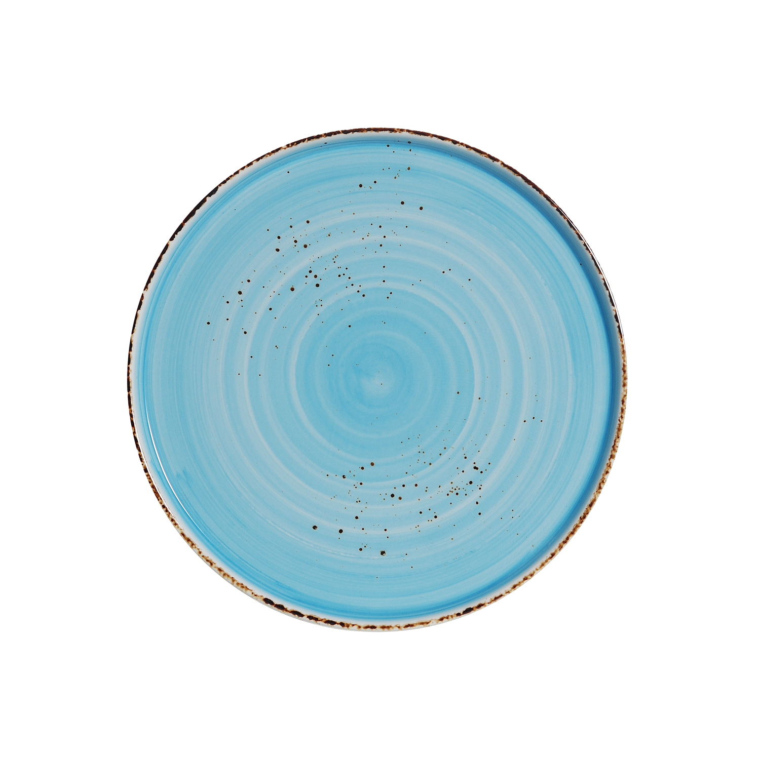 DS-1C145DB45D – 10’’ Round Stackable Plate Splash Sky Blue