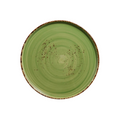 DS-6AD7474F37 – 10’’ Round Stackable Plate Splash Verde
