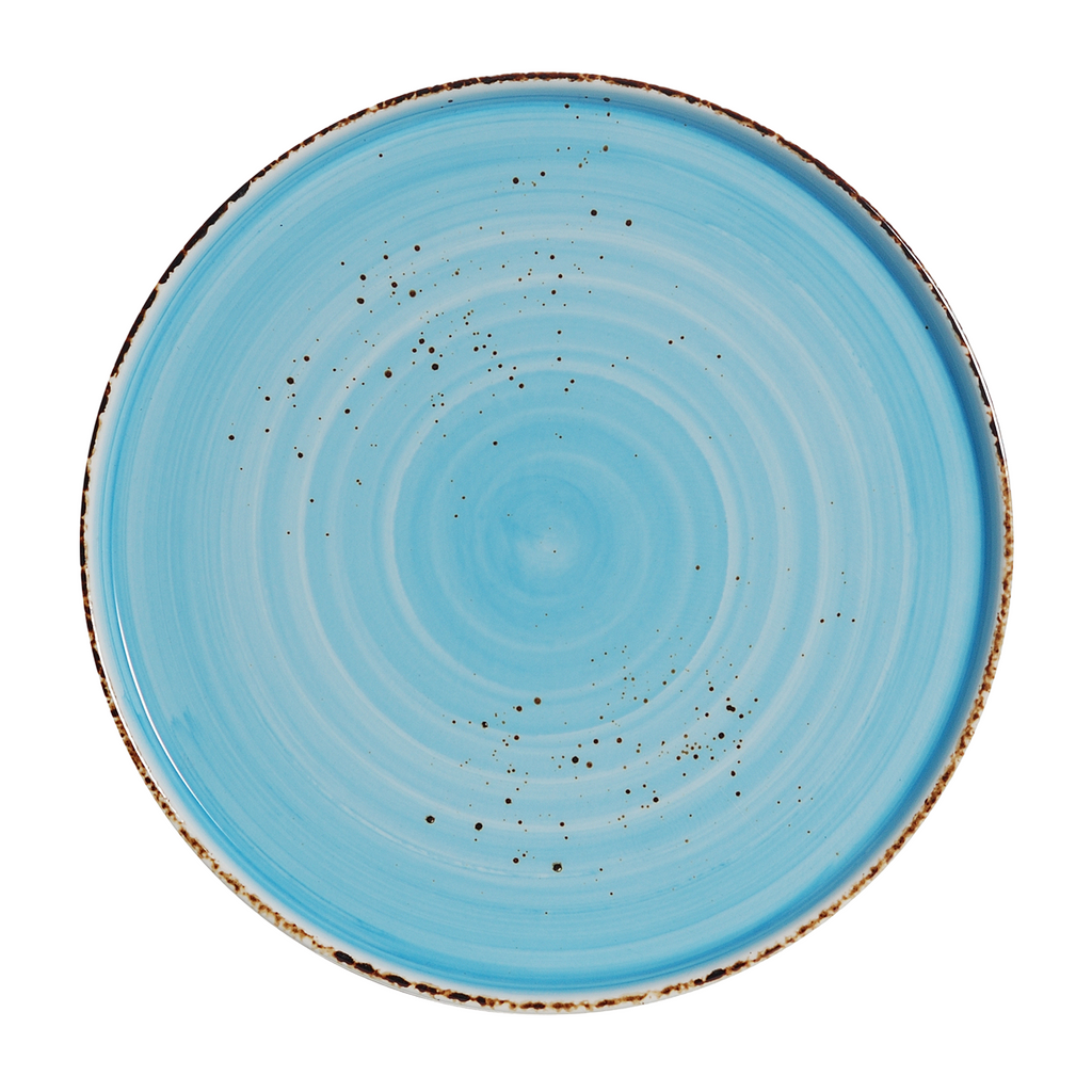 DS-A6C1FAC3EE – 13’’ Round Stackable Plate Splash Sky Blue