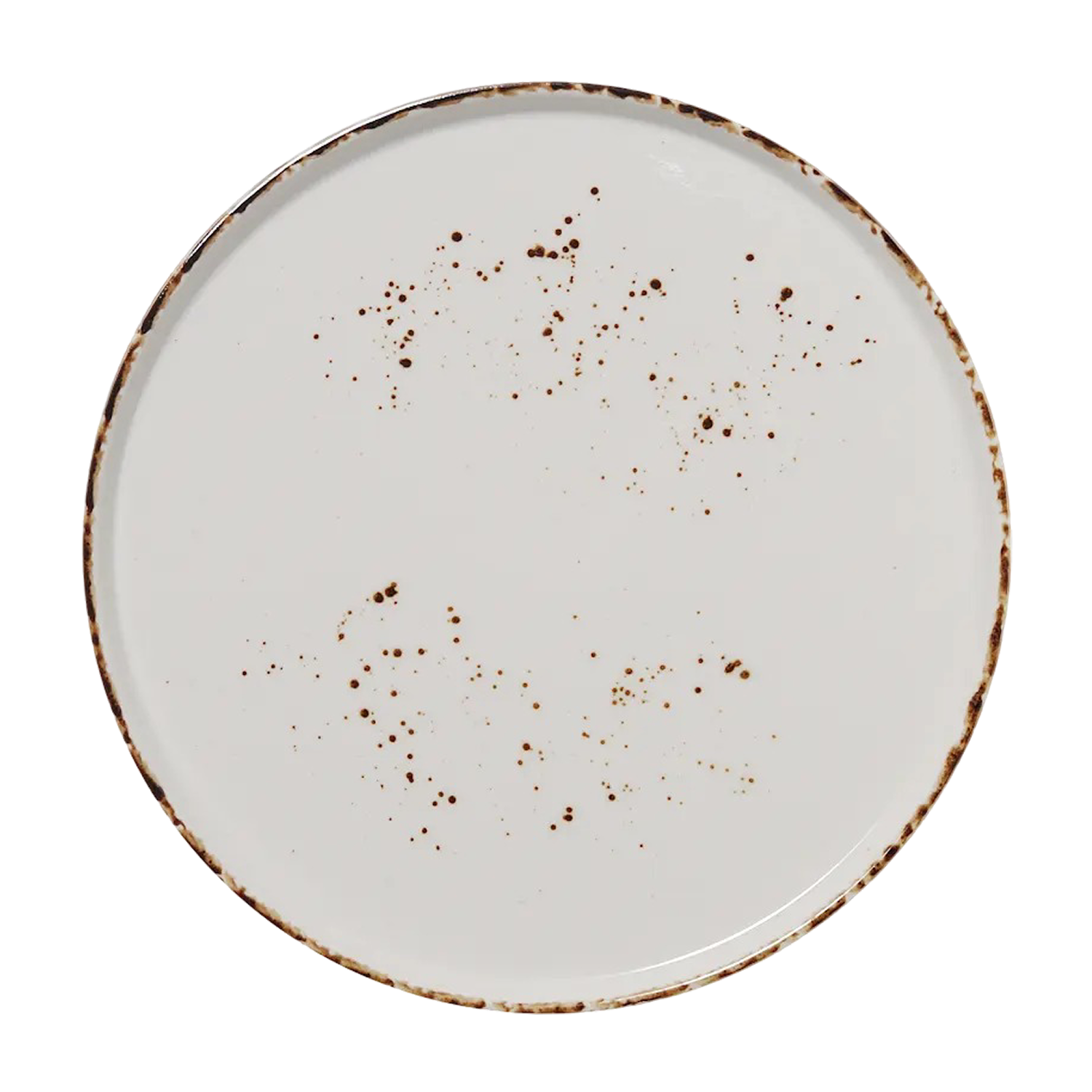 DS-028A9101AB – 13’’ Round Stackable Plate Splash Blanch