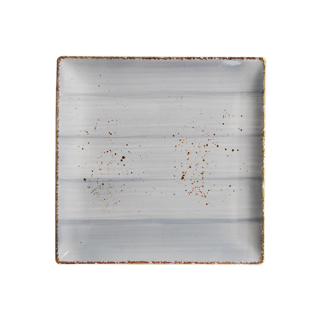 DS-6C922E6ADE – 10’’ Square Plate Splash Grigio