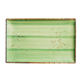 DS-364F7D4500 - 13 x 8.5’’ Rectangular Plate Splash Verde