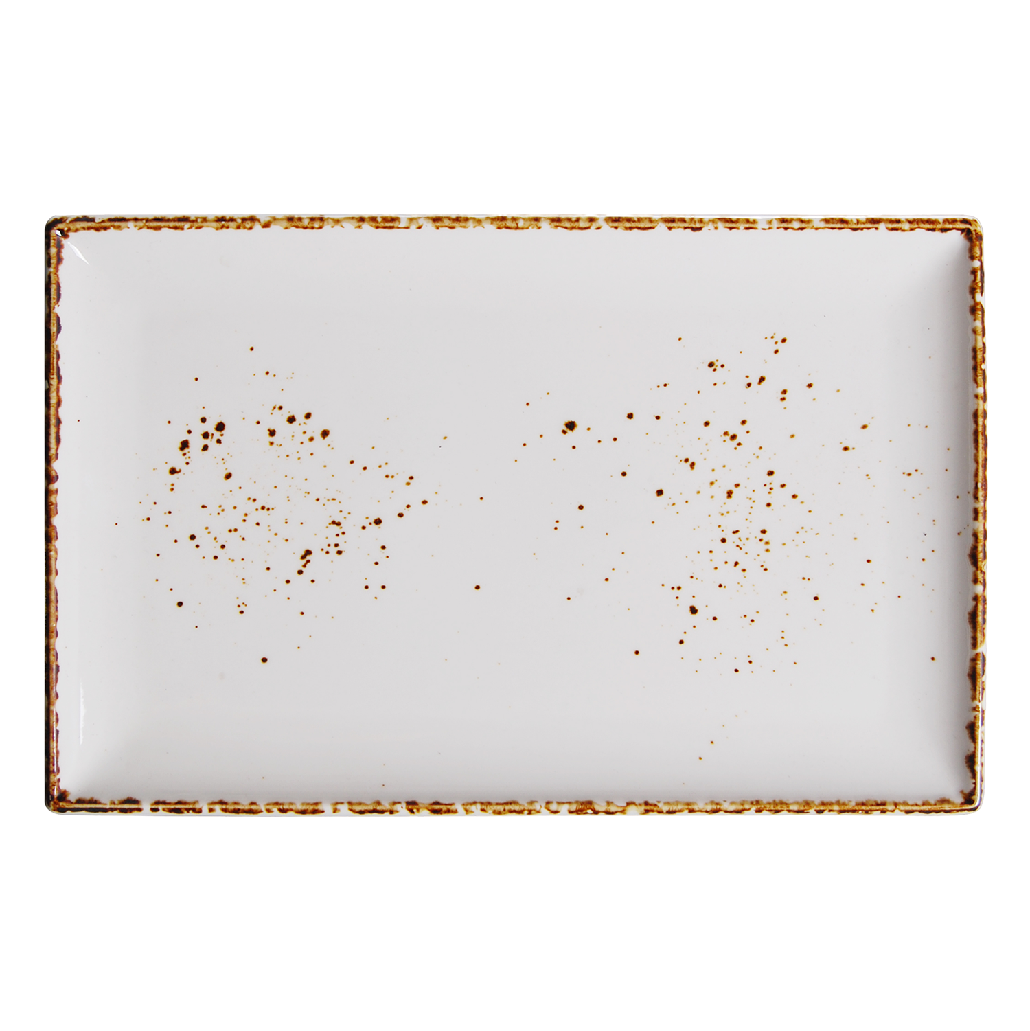 DS-8F07DC5D4D - 13 x 8.5’’ Rectangular Plate Splash Blanch