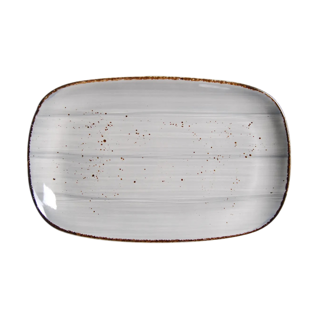 DS-7960526579 - 12.5 x 8’’ Rectangular Platter Splash Grigio