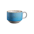 DS-05F559825A - Stackable Tea Cup Splash Sky Blue 8 Oz.