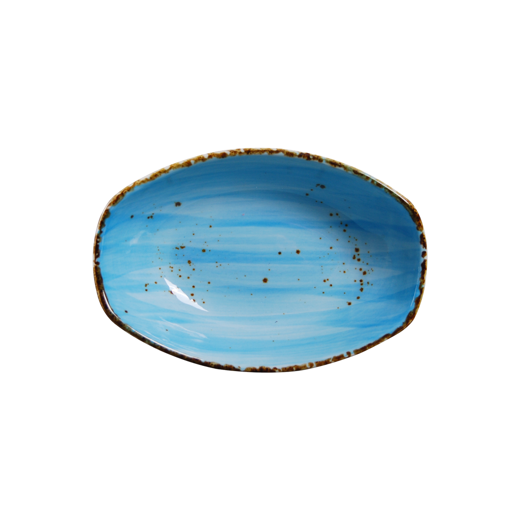 DS-E962BB6ABE - 5.5 x 3.75’’ Rectangular Bowl 5 Oz. Splash Sky Blue