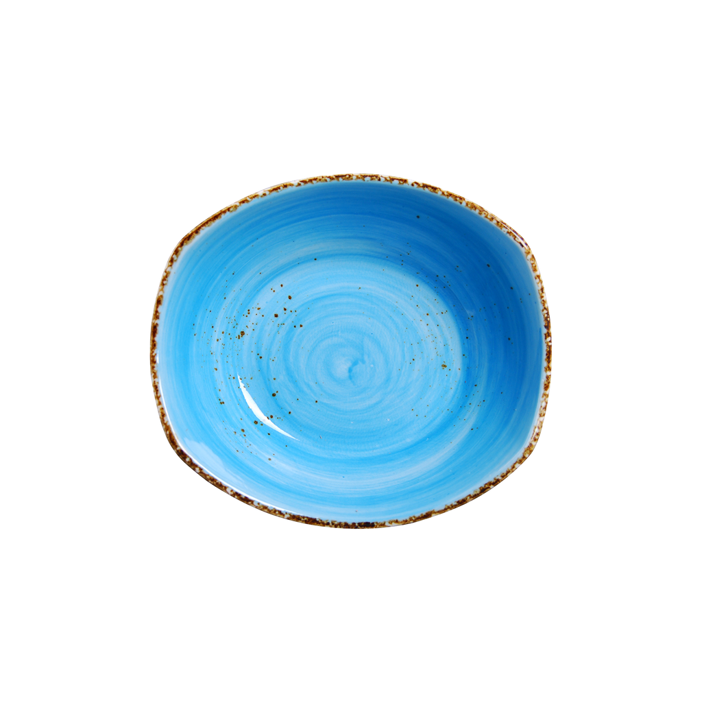 DS-90E5E5FD52 - 7 x 6.25’’ Rectangular Deep Bowl 20 Oz. Splash Sky Blue