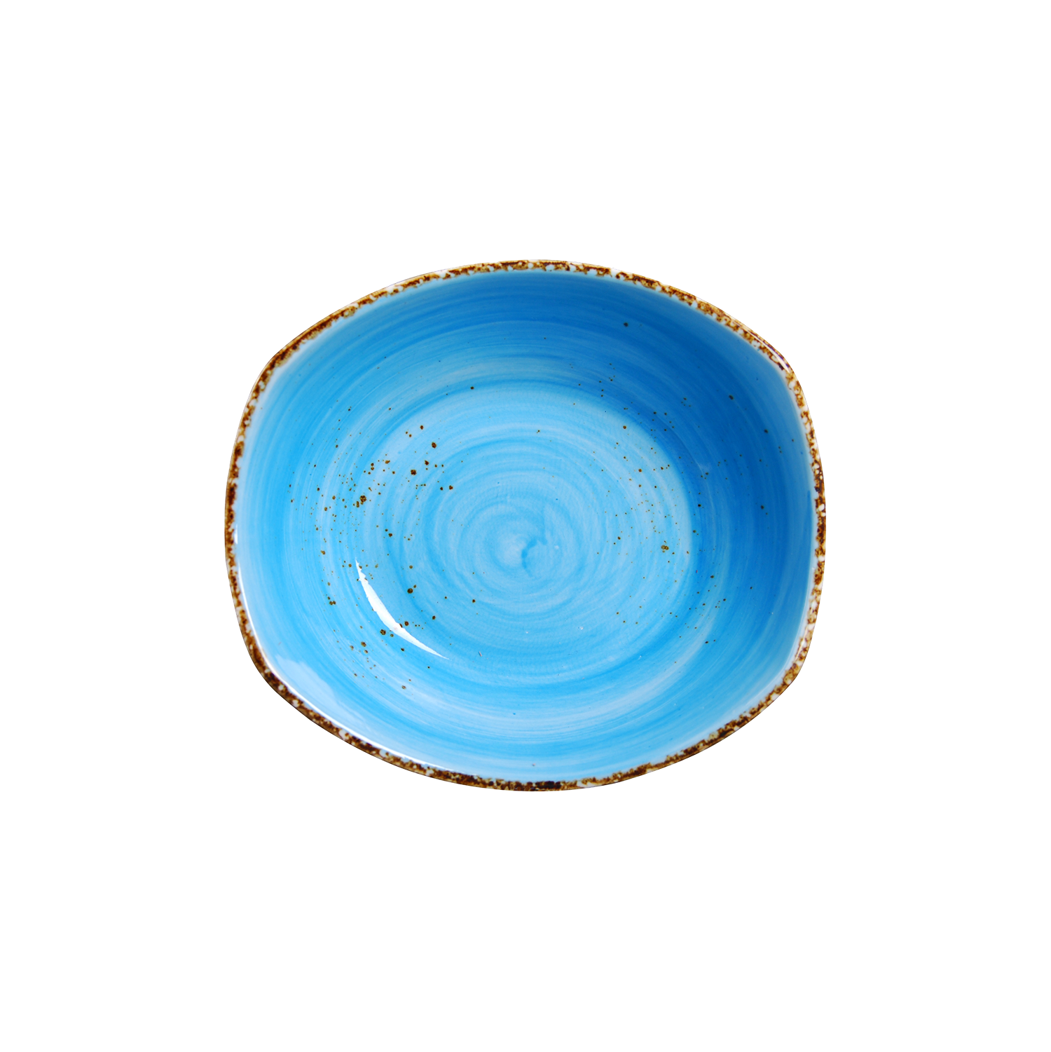 DS-90E5E5FD52 - 7 x 6.25’’ Rectangular Deep Bowl 20 Oz. Splash Sky Blue