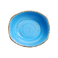 DS-A60EDAEB3B - 9 x 7.75’’ Rectangular Deep Bowl 34 Oz. Splash Sky Blue