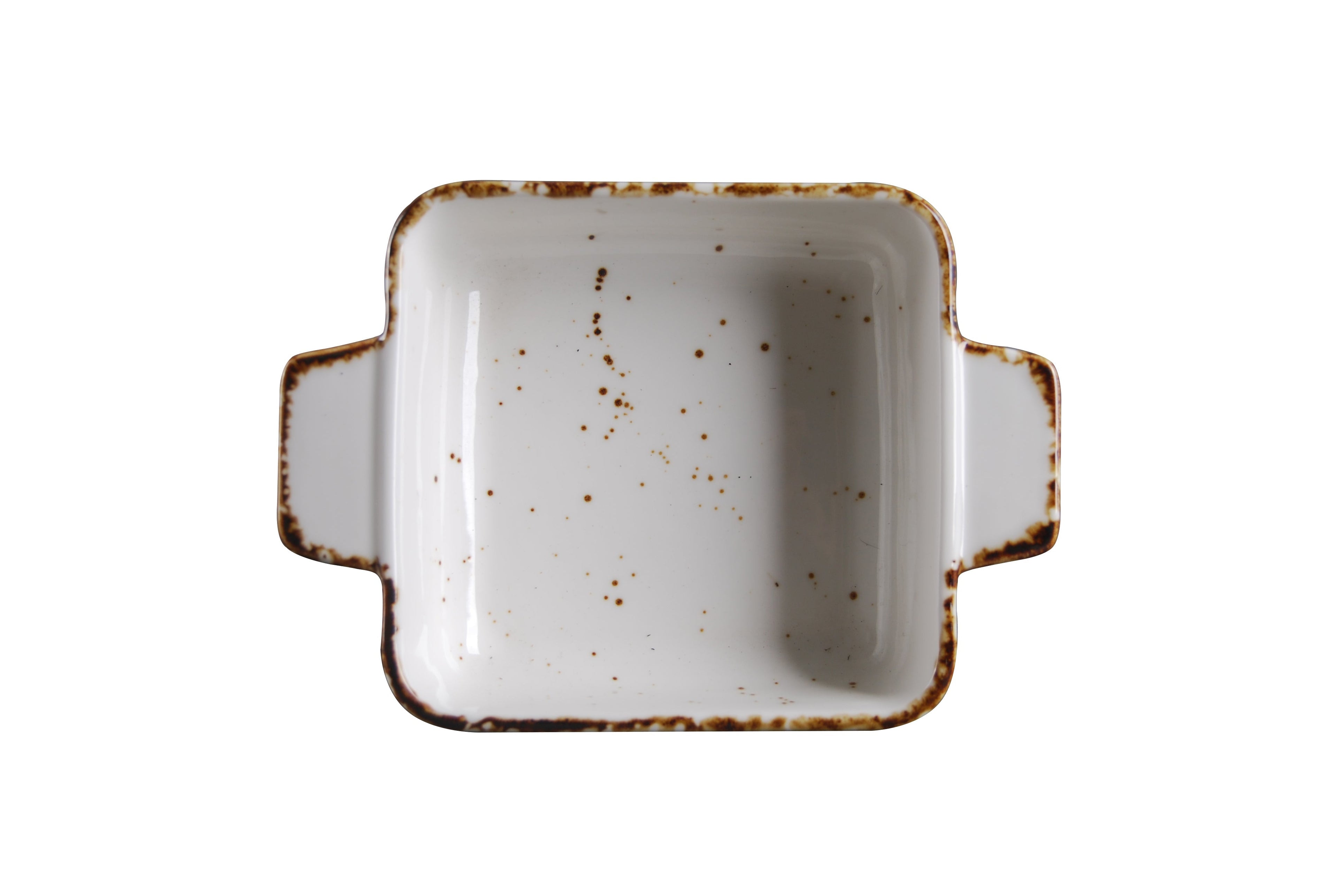 DS-6604E5A118 – 5'' Square Baking Dish Splash Blanch 12 Oz.