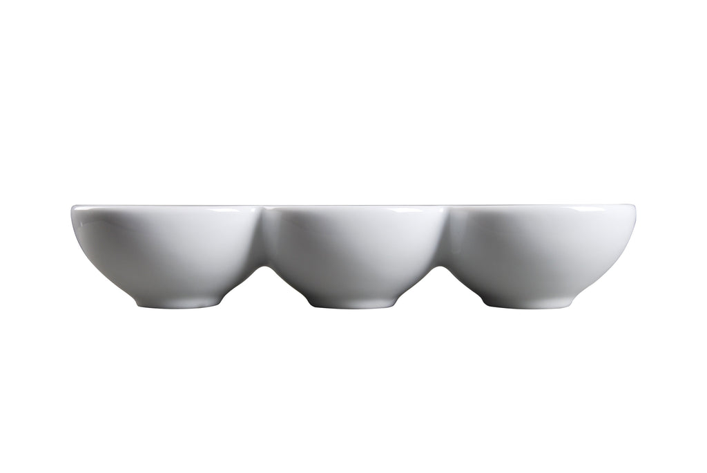 DS-1E779D60CC - 10.5 x 4'' Appet. Dish 3 Section