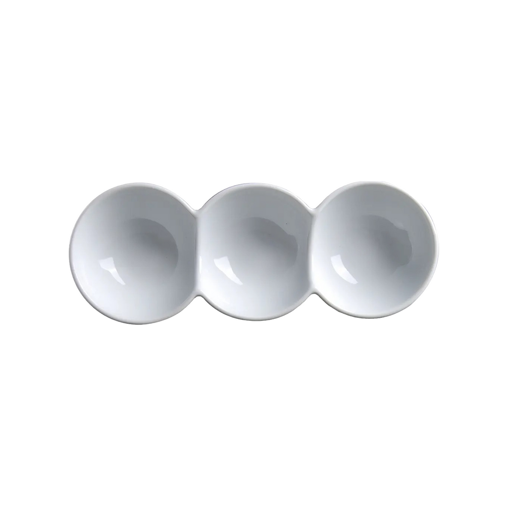 DS-1E779D60CC - 10.5 x 4'' Appet. Dish 3 Section