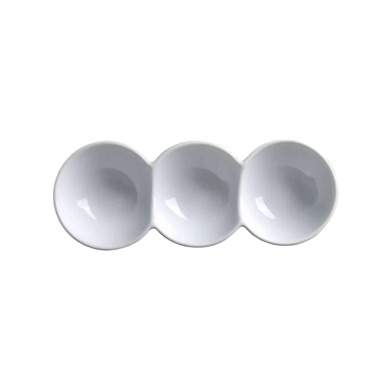 DS-1E779D60CC - 10.5 x 4'' Appet. Dish 3 Section