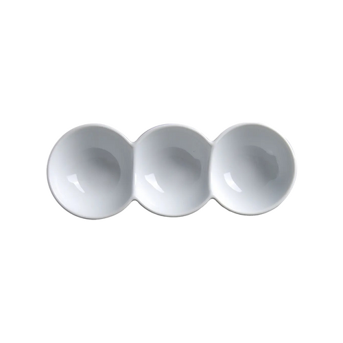 DS-1E779D60CC - 10.5 x 4'' Appet. Dish 3 Section