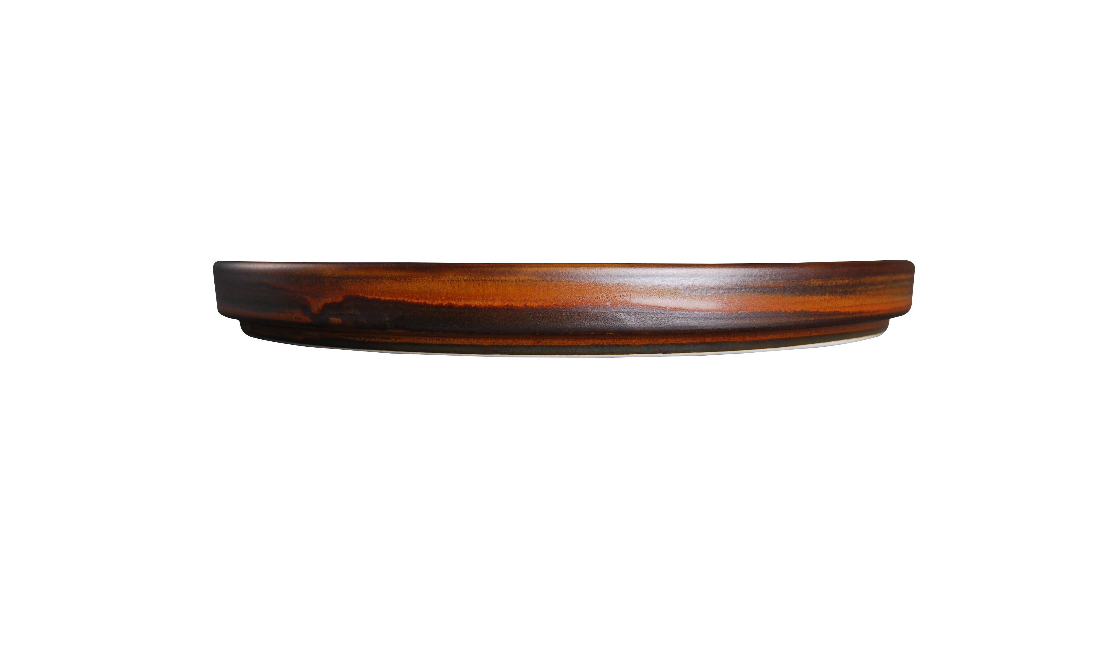 DS-FA5D454CED – 10.5’’ Stackable Plate Lava
