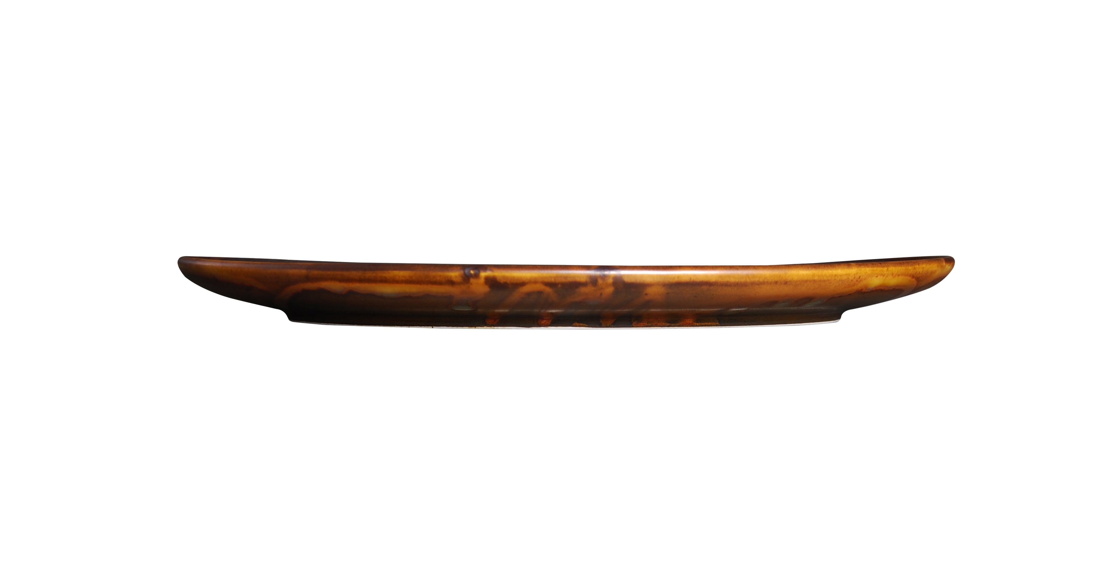 DS-C612F06113 - 13.75 x 9.5’’ Oval Platter Lava