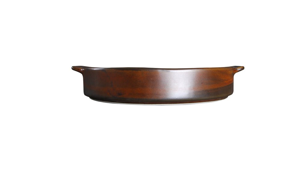 DS-8A06EE5CE5 – 7'' Rd. Baking Dish W/Handle Lava 10 Oz.