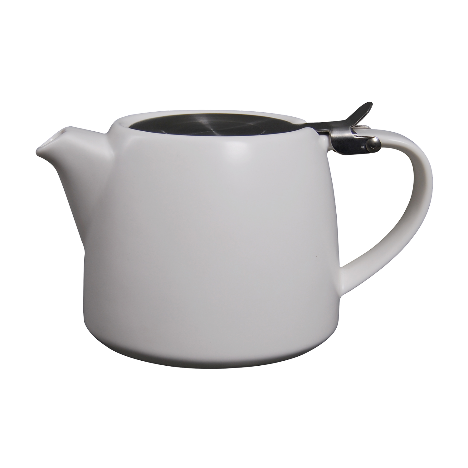 DS-F2C965BBE7 - Tea Pot American White Matte Color 18 Oz.