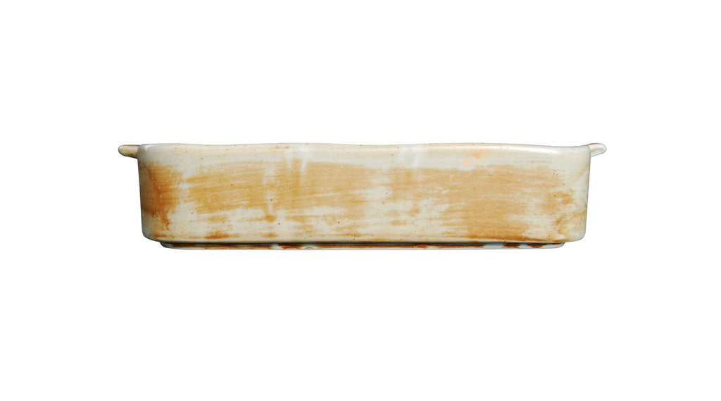 DS-F6BA4BDECD - 10 x 6.5'' Rect. Baking Dish W/Handle Fire Earth 36 Oz.