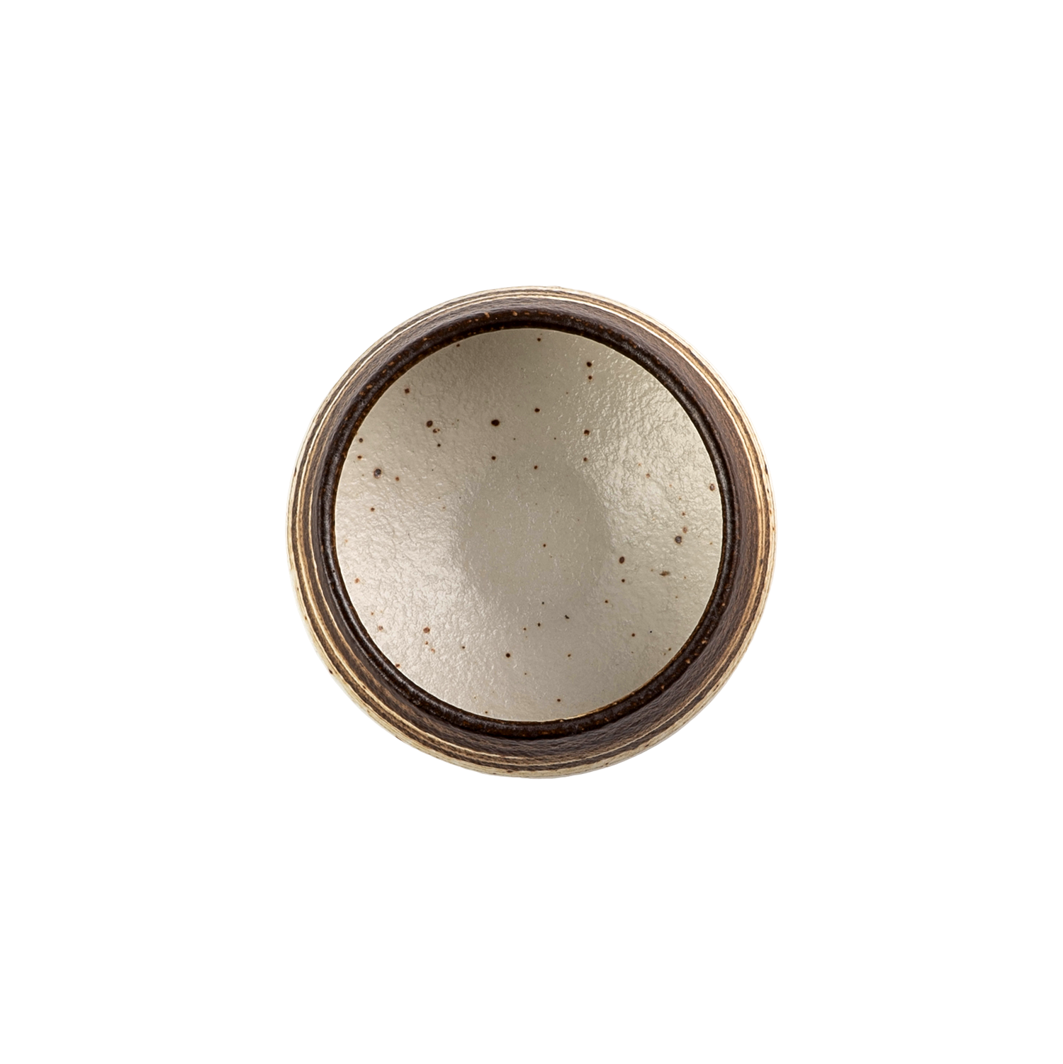 DS-27CBD4D6A6 – 3.5’’ Bowl White/Brown 5 Oz.