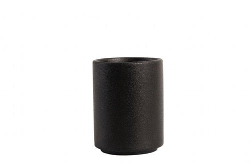 BK-0144 - Stackable Tea Cup 8 oz. Black Chinaware