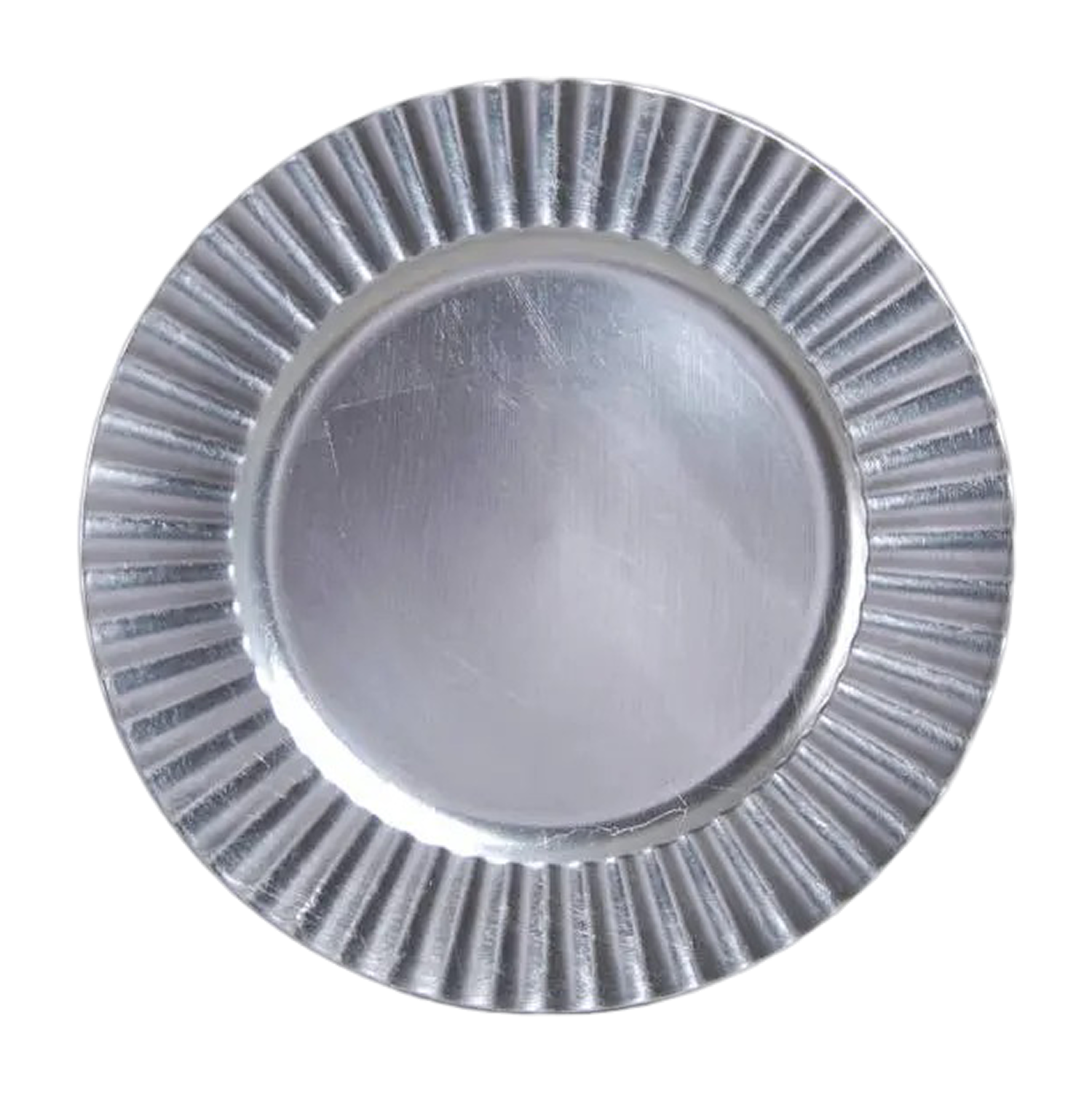 DS-FF5582C56E - 13’’ Silver Crown Charger