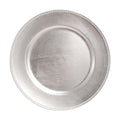 DS-FA09373460 – 13’’ Silver Beaded Charger