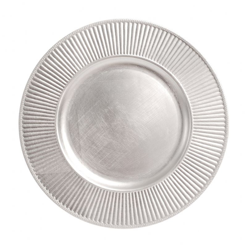DS-CE34B1B350 – 13’’ Silver Radiant Charger