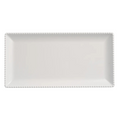 DS-655F7E4483 - 16x8'' Rectangular Melamine Beaded Platter, Chip-Resistant