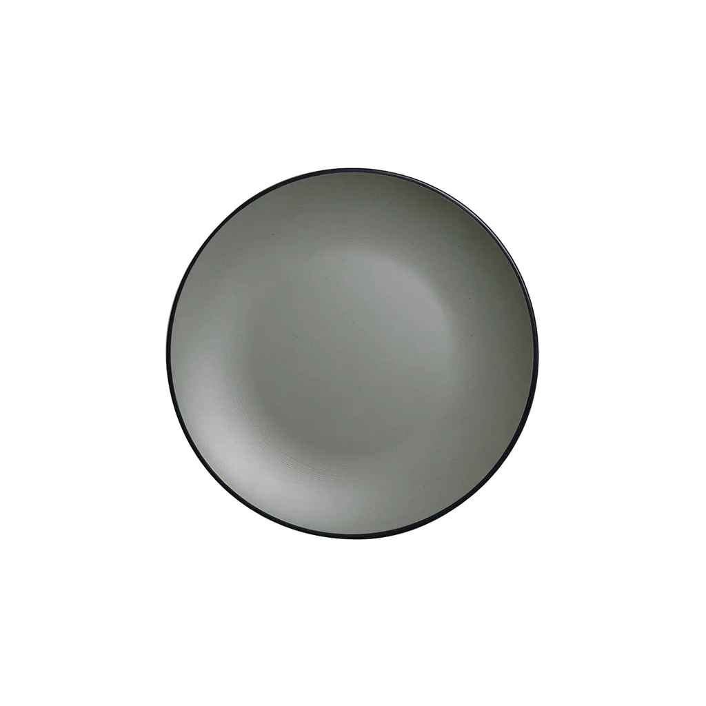 DS-A12F28FC35 – 8’’ Coupe Plate Gray-Black