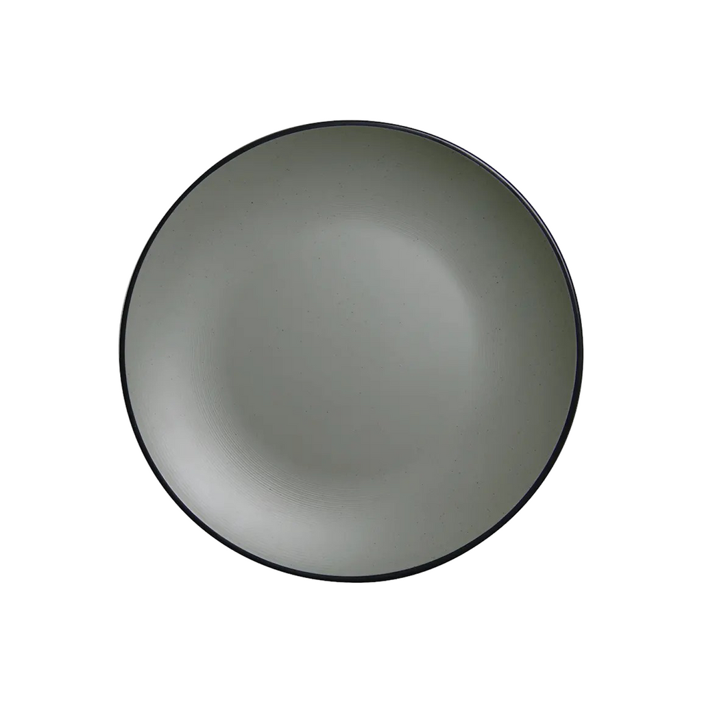 DS-49EAE97D07 – 10’’ Round Plate Gray-Black
