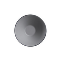 DS-088AF4683A – 8’’ Conic Bowl Gray-Black