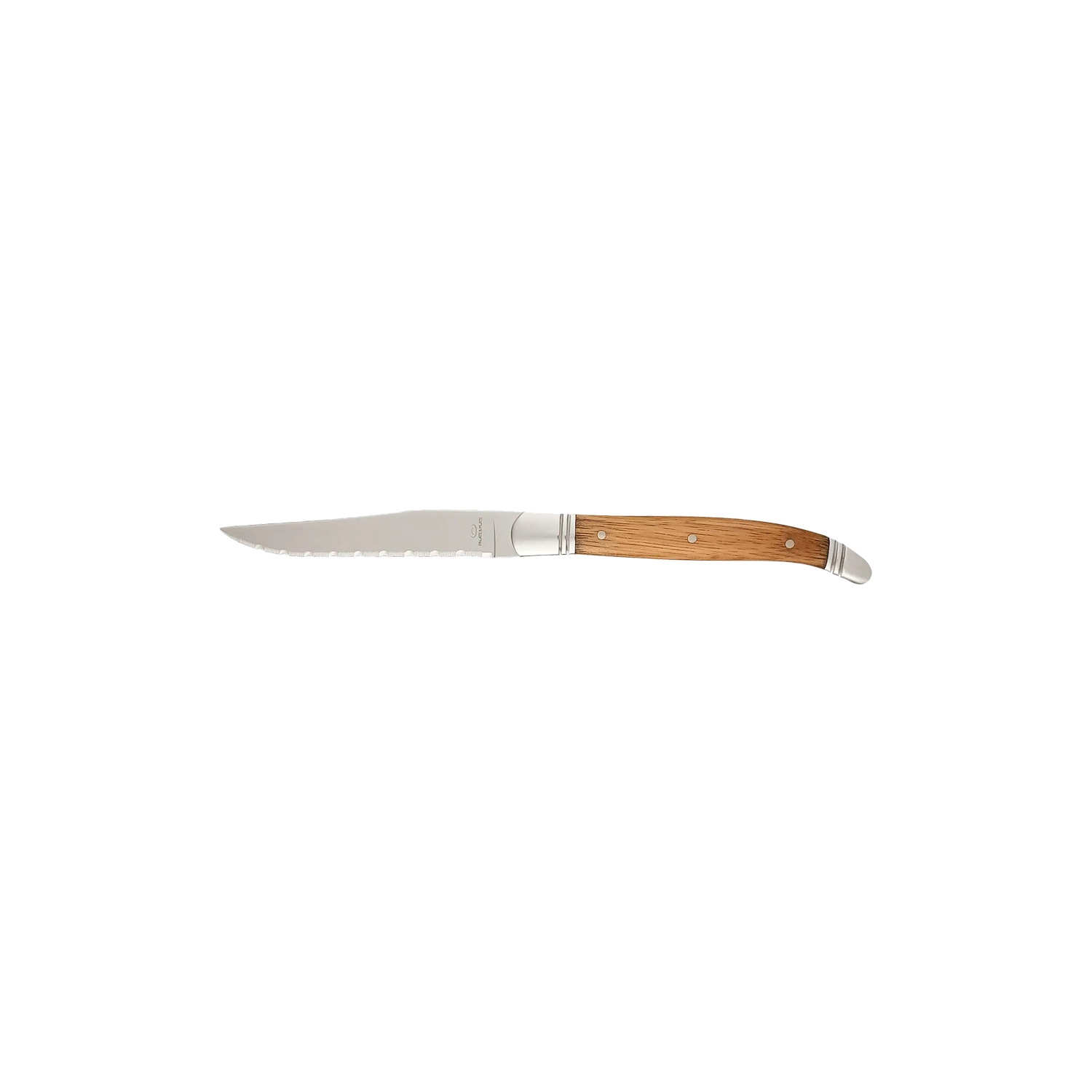 DS-6D04C69614 - Steak Knife Fully Serrated Wood Handle