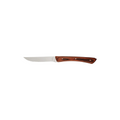 DS-F7058674C4 - Steak Knife Half Serrated Dark Red Handle