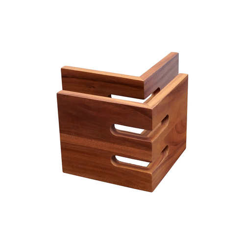 DS-0A92DE4F17 - Modular riser 7’’ H, acacia wood