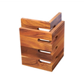 DS-2A7DEF8EDC - Modular riser 9.5’’ H, acacia wood