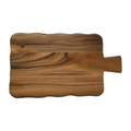 DS-21363028BE - Display, Pedastel board, 24’’ x 13-1/2’’, rectangular, with handle, acacia wood